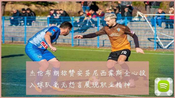 杰伦布朗称赞安芬尼西蒙斯全心投入球队毫无怨言展现职业精神